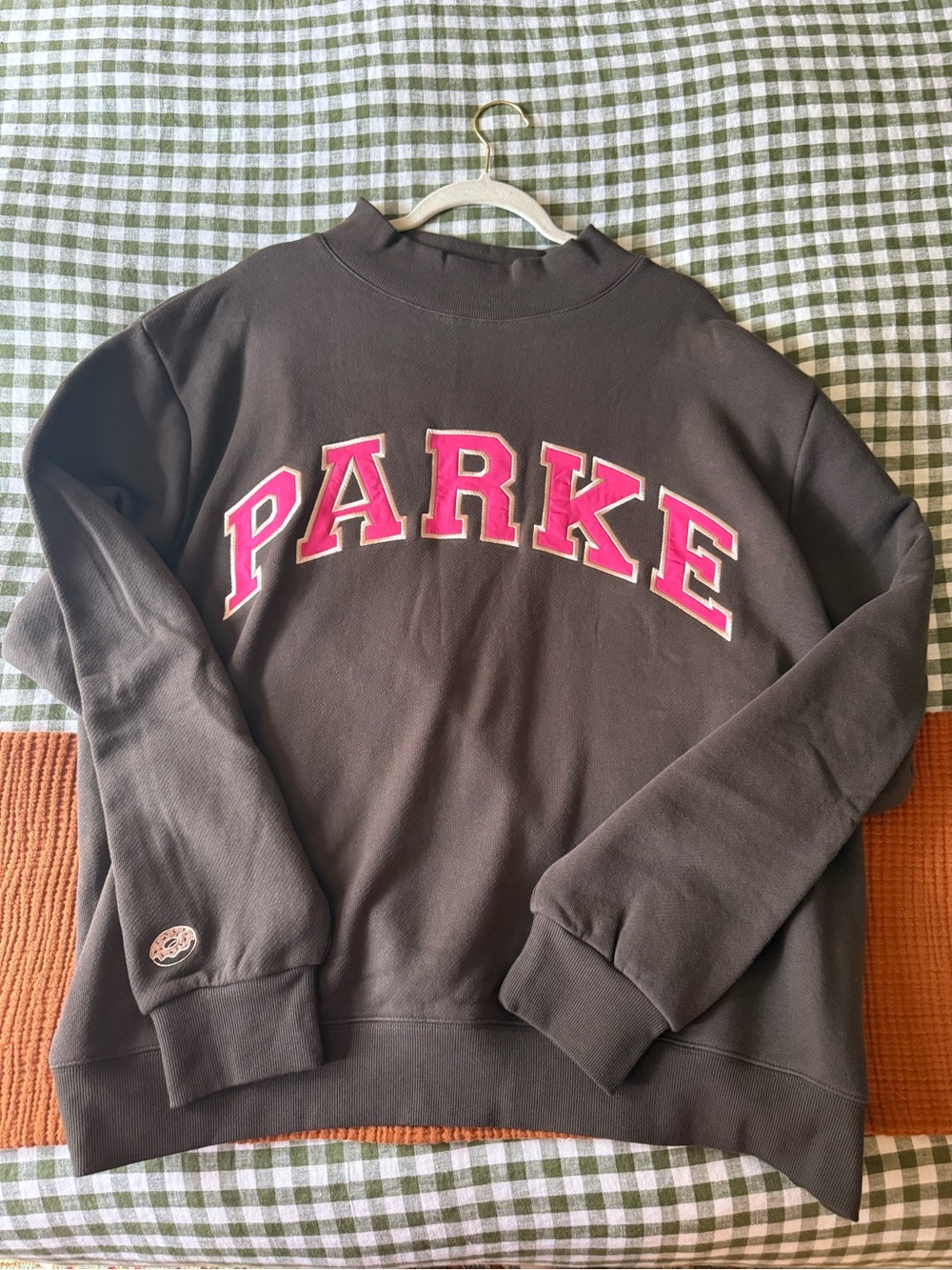 NWT Parke x Dunkin Mockneck